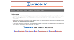 Desktop Screenshot of duracarb-tr.com