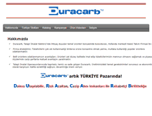Tablet Screenshot of duracarb-tr.com